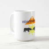 Hippo und Rhino Kaffeetasse (Vorderseite Links)