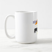 Hippo und Rhino Kaffeetasse (Links)