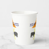 Hippo und Rhino Pappbecher (Links)