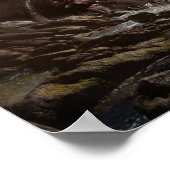 Hippo-Verzauberer-Abend, Poster (Ecke)