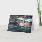 Hippo, viel Glück zum Geburtstag! Karte (Vorderseite)