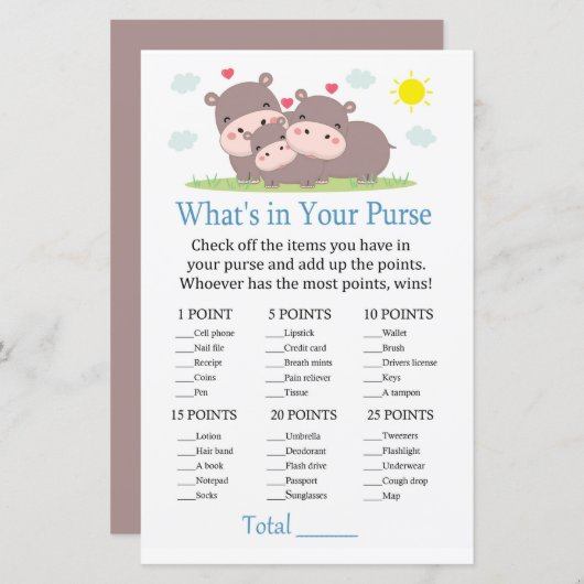 Hippo Was ist in deinem Handyspiel? (Vorne/Hinten)