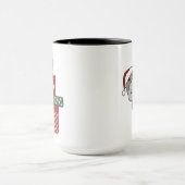 Hippo Weihnachtsgeschenk Wintertiere Hippos Tasse (Zentrum)