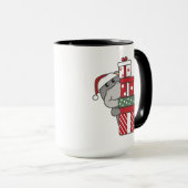 Hippo Weihnachtsgeschenk Wintertiere Hippos Tasse (VorderseiteRechts)