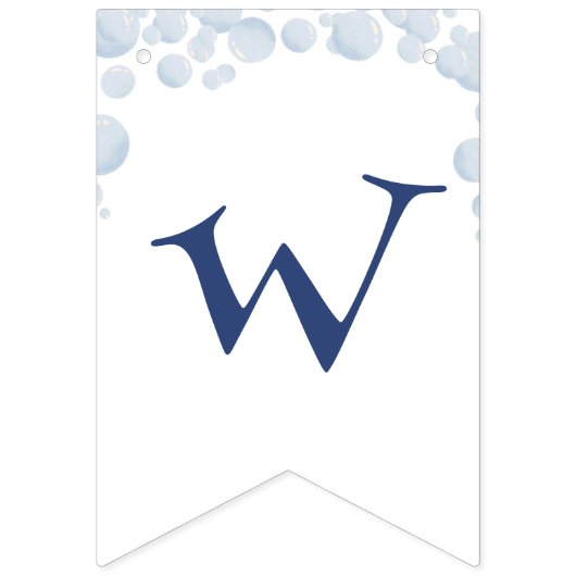 Hippo Welcome Baby Wimpelkette (Zweite Fahne)