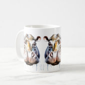 Hippo Wildlife & Nature Water Color Set Kaffeetasse (Vorderseite Links)