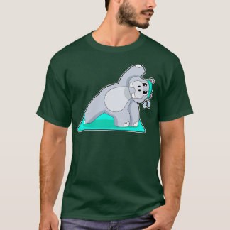 Hippo Yoga Gymnastik T-Shirt