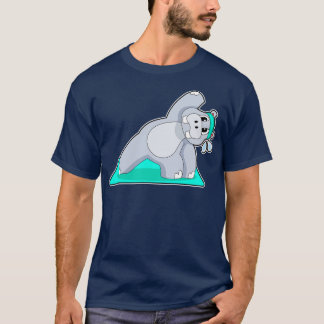 Hippo Yoga Gymnastik T-Shirt
