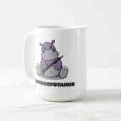Hippoboepotamus Tasse (Vorderseite Links)