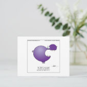 HIPPOBOTTOMUS Postkarte bis April McCallum (Stehend Vorderseite)