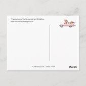 HIPPOBOTTOMUS Postkarte bis April McCallum (Rückseite)