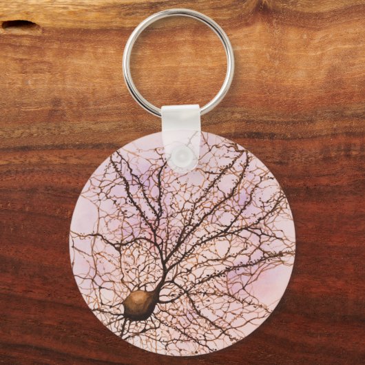 hippocampal neuron - Keychain Schlüsselanhänger (Vorderseite)