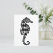 Hippocampe Postkarte (Stehend Vorderseite)