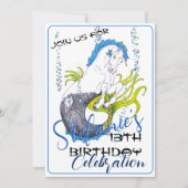 Hippocampus Einladung (Vorderseite)