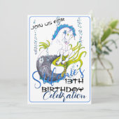 Hippocampus Einladung (Stehend Vorderseite)