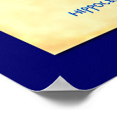 Hippocampus Griechisches Meerpferd Vintag Art Post Poster (Ecke)