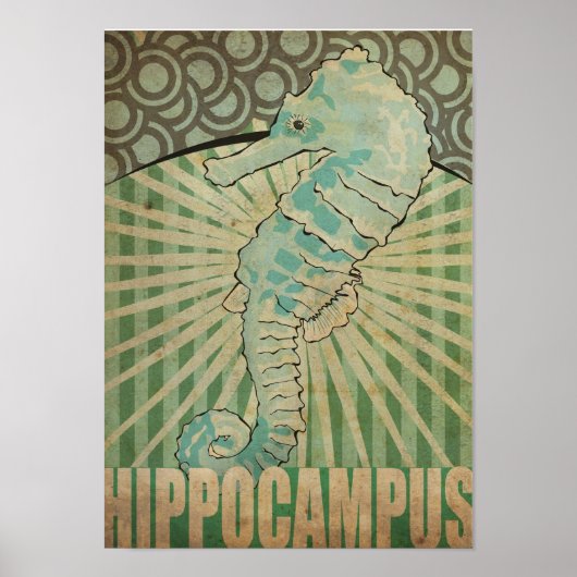 Hippocampus Poster (Vorne)