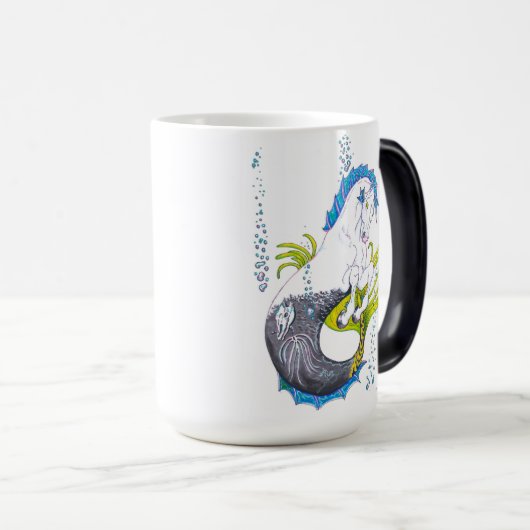 Hippocampus Verwandlungstasse (VorderseiteRechts)