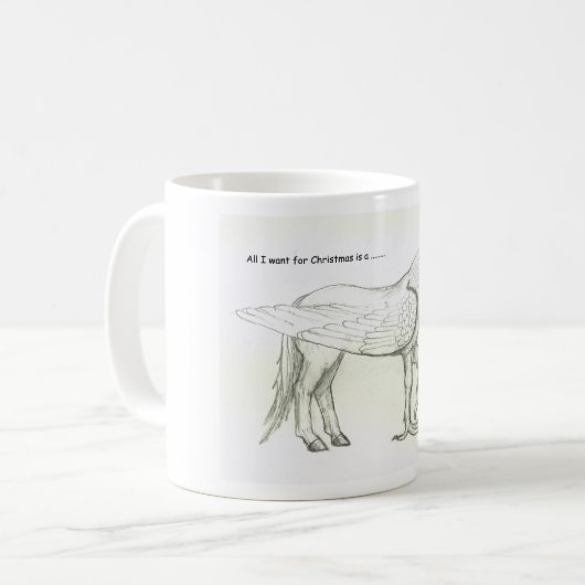 Hippogriff Kaffeetasse (Vorderseite Links)