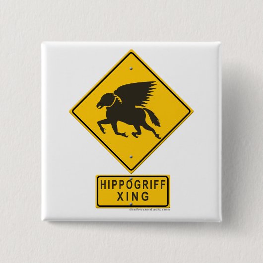 Hippogriff XING Button (Vorderseite)