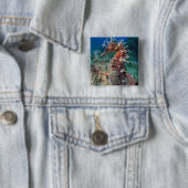 Hippokamp Ramulosus des Seepferd| Button (Beispiel)