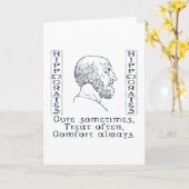 Hippokrates Karte (Gelbe Blume)