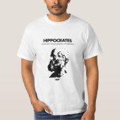 Hippokrates-Weiß T - Shirt (Vorderseite)