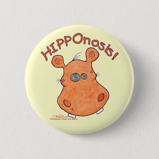 HIPPOnosis! Button (Vorderseite)