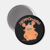 HIPPOnosis! Magnet (Vorderseite/Rückseite)