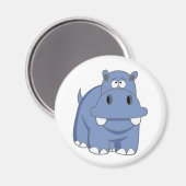 Hippopo Magnet (Vorderseite/Rückseite)