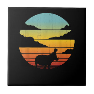 Hippopotamus 60er 70er Hippo   Hippo Lover Fliese