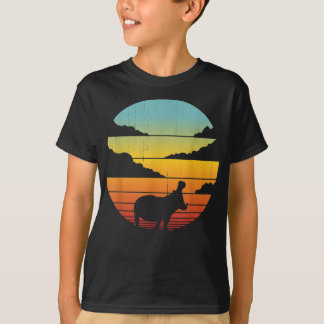 Hippopotamus    60er 70er Men Womens Hippo T-Shirt