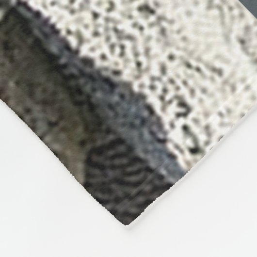 Hippopotamus auf großer Fleece-Decke Fleecedecke (Ecke)