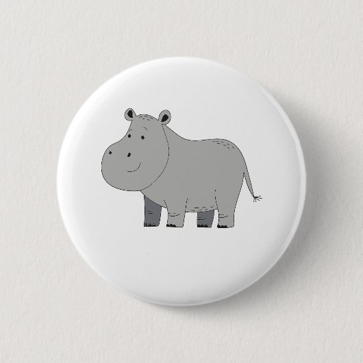 HIPPOPOTAMUS BUTTON (Vorderseite)