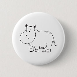 HIPPOPOTAMUS BUTTON