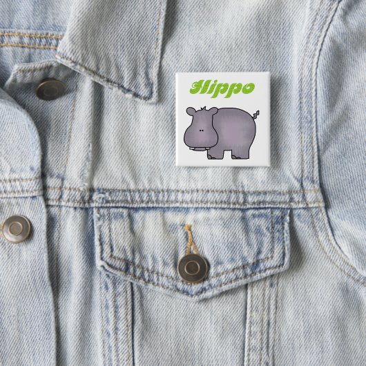Hippopotamus Button (Beispiel)