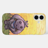 Hippopotamus Electronics Case-Mate iPhone Hülle (Rückseite (Horizontal))