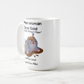 Hippopotamus Geschenke für Frauen Liebhaber Funny  Kaffeetasse (Vorderseite Links)