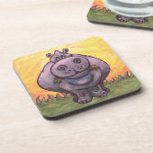 Hippopotamus-Geschenke u. Zusätze Getränkeuntersetzer (Linke Seite)