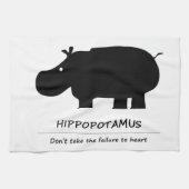 Hippopotamus Handtuch (Horizontal)