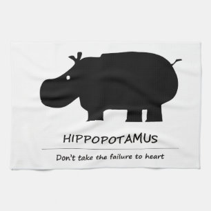 Hippopotamus Handtuch
