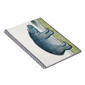 Hippopotamus - Hippo - Afrika Tier - Niedliches Hi Notizblock (Rechte Seite)