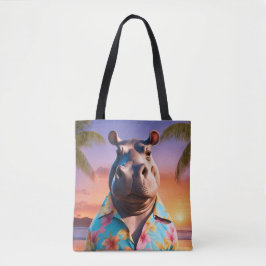 Hippopotamus Holiday Tasche