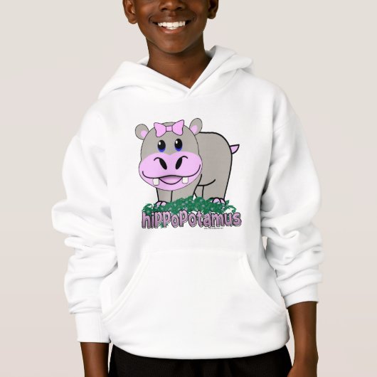 Hippopotamus Hoodie (Vorderseite)