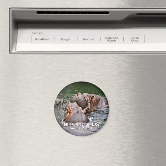 Hippopotamus Magnet (In Situ (Geschirrspüler))