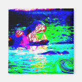 Hippopotamus Magnet (Vorne)