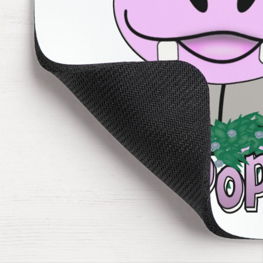 Hippopotamus Mousepad (Ecke)