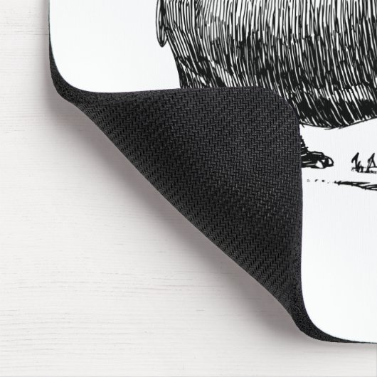 Hippopotamus Mousepad (Ecke)