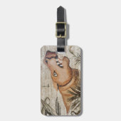 Hippopotamus, Nil-Mosaik, Haus des Faun Gepäckanhänger (Vorderseite vertikal)