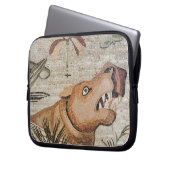 Hippopotamus, Nil-Mosaik, Haus des Faun Laptopschutzhülle (Vorderseite Links)